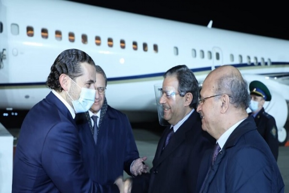 سعد الحريري يصل العاصمة الروسية موسكو