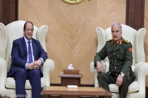 ليبيا...حفتر يلتقي رئيس جهاز المخابرات العامة المصرية