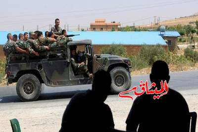 الجيش اللبناني يقصف مواقع لـ&quot;داعش&quot; شمال شرقي البلاد