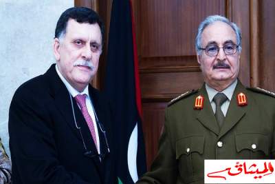 وسائل إعلام ليبية: حفتر يرفض لقاء السراج في القاهرة