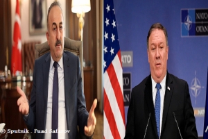 في اتصال هاتفي:وزيرا الخارجية التركي والأميركي يبحثان اتفاق إدلب
