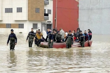 المغرب.. إجلاء نحو نصف سكان مدينة القصر الكبير تحسّبا من الفيضانات