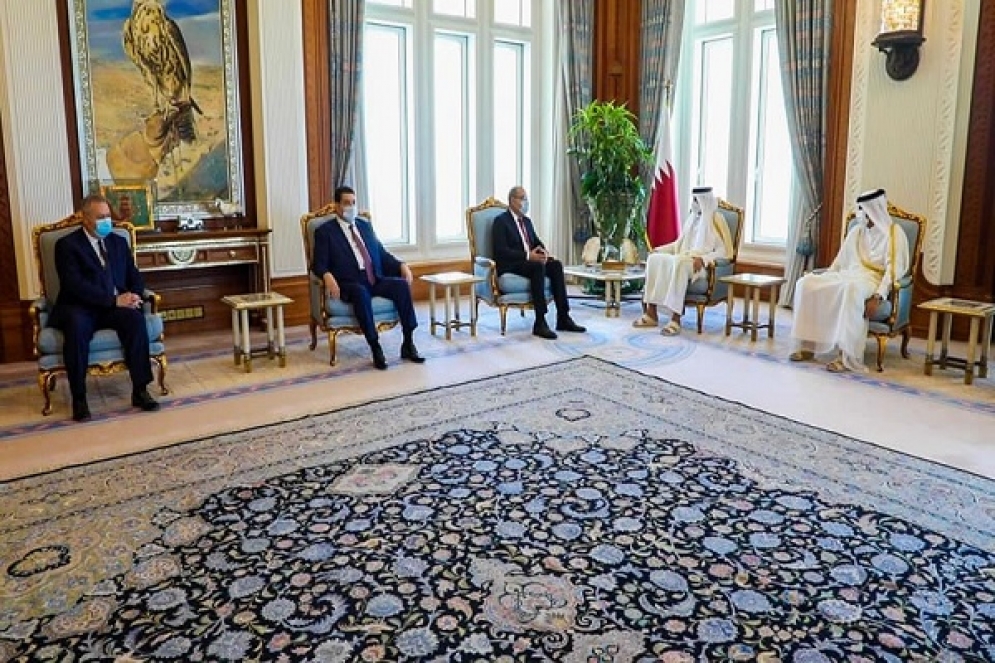 أمير دولة قطر يستقبل رئيس الحكومة هشام المشيشي