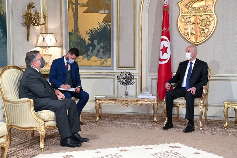 خلال استقباله للسفير الأمريكي: سعيّد يعبّر عن استياء الدولة من إدراج الأوضاع في تونس في جدول أعمال الكونغرس