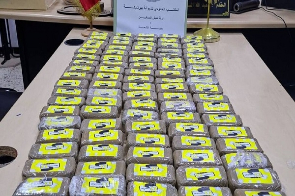 أكثر من 100 كلغ من الزطلة و17 كلغ من الكوكايين في قبضة الديوانة
