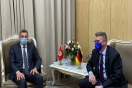 التعاون الثنائي في مجالات الأمن محور لقاء وزير الداخلية بالسفير الألماني