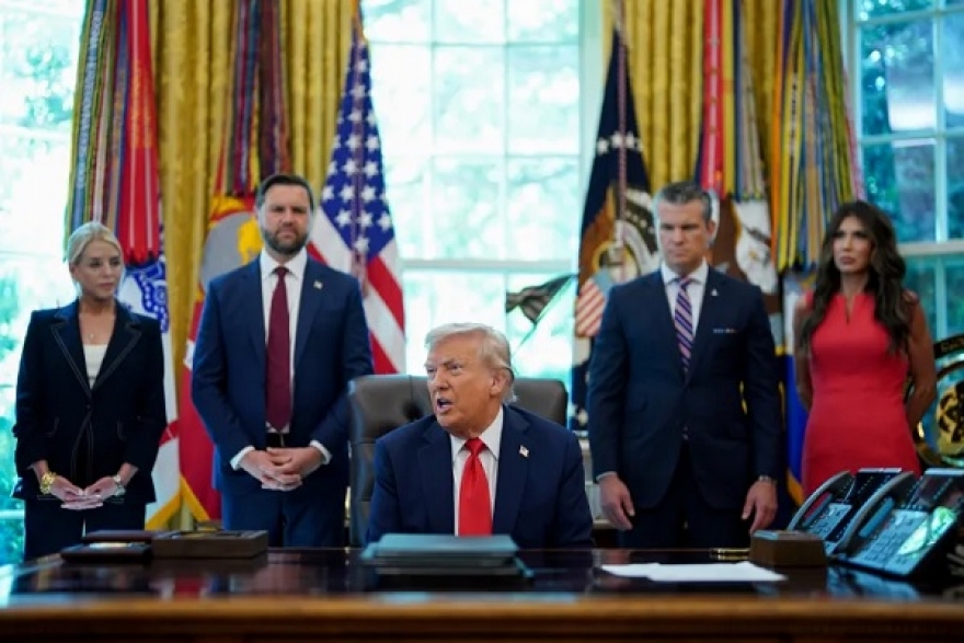 مُنتقدا قصف مستشفى ناصر... ترامب يتحدث عن نهاية وشيكة لحرب غزة