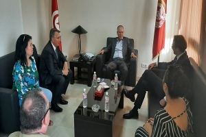 الطبوبي يستقبل سفير ألمانيا بتونس