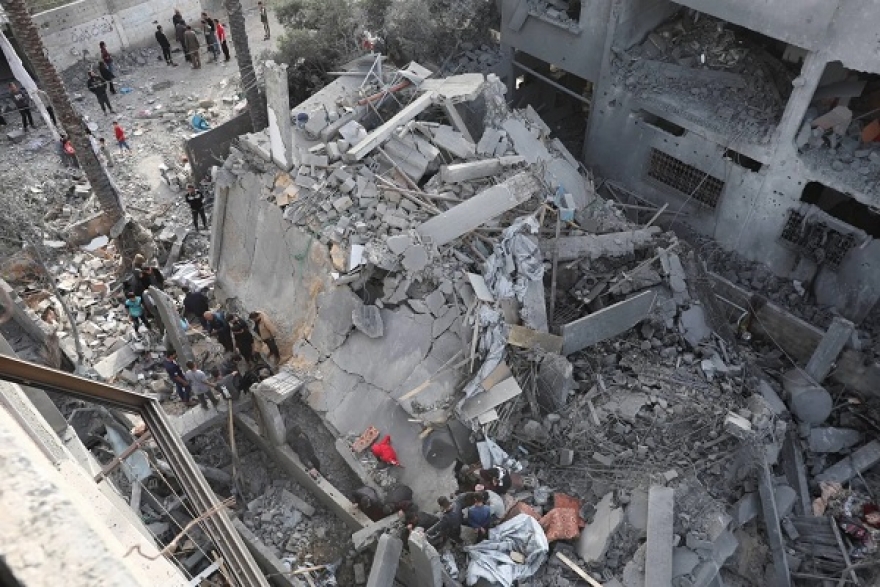 استـ،ـشهاد 19 فلسطينياً في غارات صهـ،ـيونية على قطاع غزة