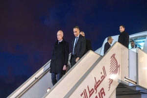 التونيسار توضح سبب عدم تحوّل رئيس الجمهورية إلى عمان على متن الطائرة الرئاسية