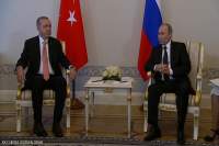 بعد أشهر من القطيعة:أردوغان يلتقي بوتن